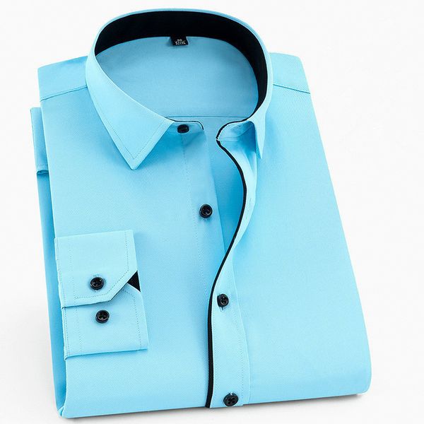 large size 6xl 5xl 4xl 3xl fashion men's shirt brand leisure solid dress shirts patchwork twill business social wedding shirts y200408, White;black
large size 6xl 5xl 4xl 3xl fashion men's shirt brand leisure solid dress shirts patchwork twill business social wedding shirts y200408, White;black