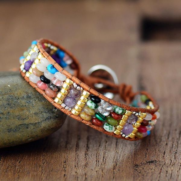 bohemian кожа wrap браслеты w камнеобрабатывающие бусины манжета браслет богемского этнические ювелирные изделия ручной работы dropshipping, Golden;silver
bohemian кожа wrap браслеты w камнеобрабатывающие бусины манжета браслет богемского этнические ювелирные изделия ручной работы dropshipping, Golden;silver