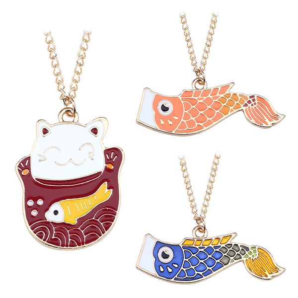 новая мода diy мультфильм lucky cat ожерелье сладкие леди ожерелье животных ювелирных изделий рыбы подвеска для женщин, Silver
новая мода diy мультфильм lucky cat ожерелье сладкие леди ожерелье животных ювелирных изделий рыбы подвеска для женщин, Silver
