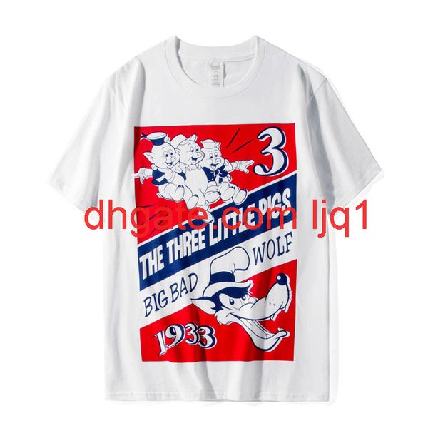 summer mens t shirt soft cotton short sleeves fashion trend pig print men women tees, White;black
summer mens t shirt soft cotton short sleeves fashion trend pig print men women tees, White;black