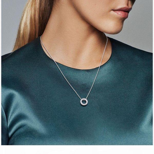 new arrival 100% 925 sterling silver logo pave circle collier necklace fashion jewelry making for women gifts ing
new arrival 100% 925 sterling silver logo pave circle collier necklace fashion jewelry making for women gifts ing