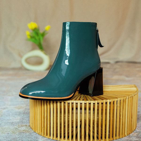 2021 feminine higher boots 22-26cm patent cow european and fashion back zip of women shoes 14wn, Black
2021 feminine higher boots 22-26cm patent cow european and fashion back zip of women shoes 14wn, Black