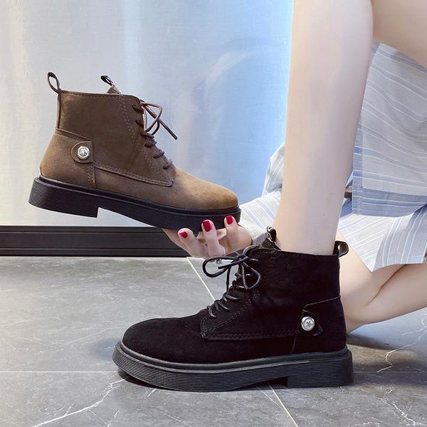 boots women new 2020 shoes woman winter shoes luxury designer round toe booties ladies low heels booties rubber mid, Black
boots women new 2020 shoes woman winter shoes luxury designer round toe booties ladies low heels booties rubber mid, Black