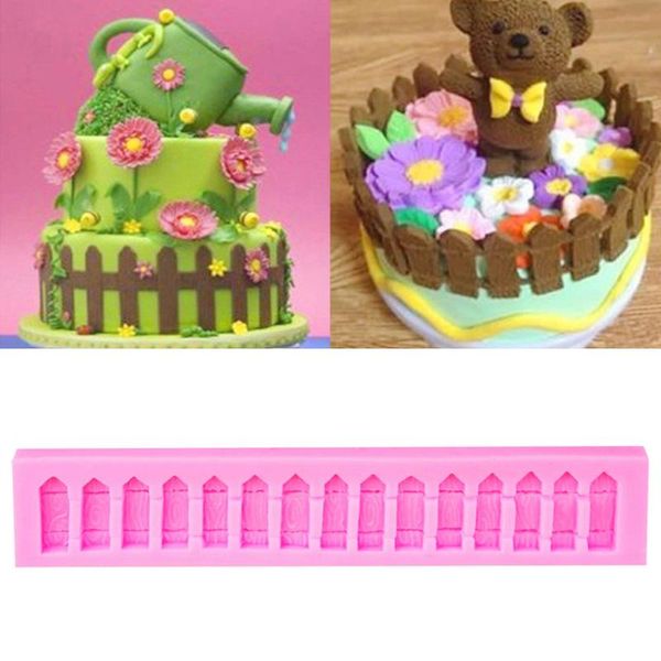 1 pc diy fence silicone mold fondant cake baking tools kids children moulds pastry suger craft cake decorating kitchen tools
1 pc diy fence silicone mold fondant cake baking tools kids children moulds pastry suger craft cake decorating kitchen tools