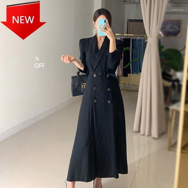 women double-breasted pink long windbreaker with belt ladies chic turn down collar trench coats elegant autumn1, Tan;black
women double-breasted pink long windbreaker with belt ladies chic turn down collar trench coats elegant autumn1, Tan;black