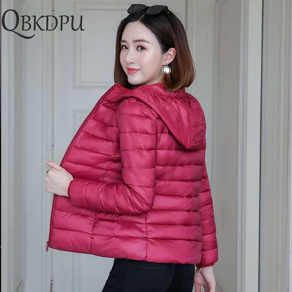 women's jackets ultra light short parkas women new autumn winter waem coat jackets for women female slim hooded jacket 201028, Black
women's jackets ultra light short parkas women new autumn winter waem coat jackets for women female slim hooded jacket 201028, Black