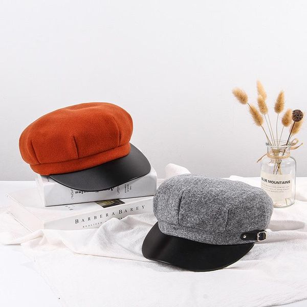 new auutmn winter hats for women solid plain octagonal newsboy cap ladies retro fashion hat winter beret women solid color cap, Blue;gray
new auutmn winter hats for women solid plain octagonal newsboy cap ladies retro fashion hat winter beret women solid color cap, Blue;gray