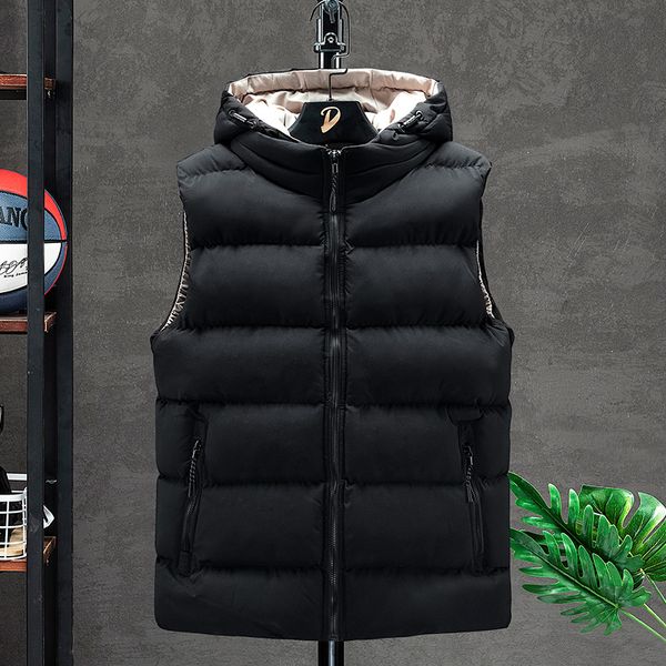 cotton wool collar down have a hat ma3 jia3 vests sleeveless jackets plus size quilted vests men vests outerw selling qq, Black;white
cotton wool collar down have a hat ma3 jia3 vests sleeveless jackets plus size quilted vests men vests outerw selling qq, Black;white