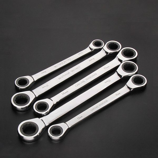 chrome vanadium ring double head ratchet wrench reversible 8-9-10-12-13-14-15-16-17-18-19mm ratchet combination spanner
chrome vanadium ring double head ratchet wrench reversible 8-9-10-12-13-14-15-16-17-18-19mm ratchet combination spanner