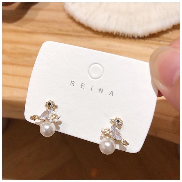 stud fashion woman jewelry bird gold alloy earrings ladies party gifts spring and summer clothing accessories, Golden;silver
stud fashion woman jewelry bird gold alloy earrings ladies party gifts spring and summer clothing accessories, Golden;silver