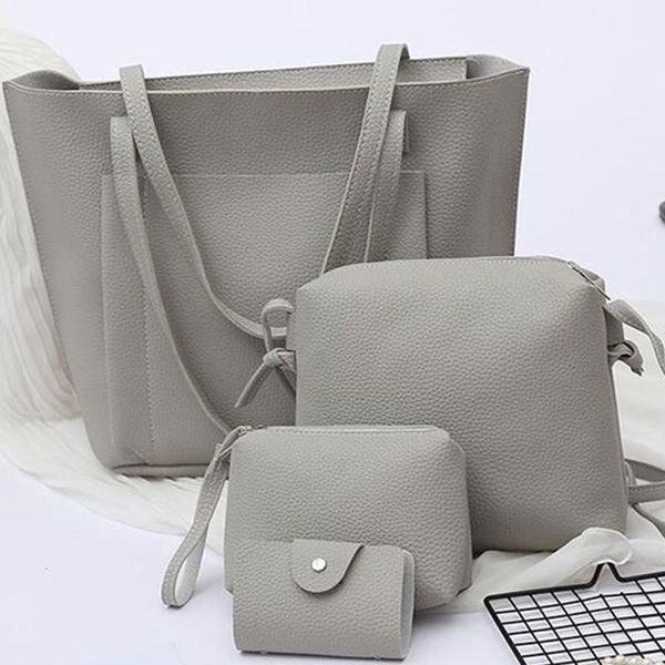 4pcs/set 2020 handbag big capacity female bag fashion shoulder bag purse ladies pu leather crossbody
4pcs/set 2020 handbag big capacity female bag fashion shoulder bag purse ladies pu leather crossbody