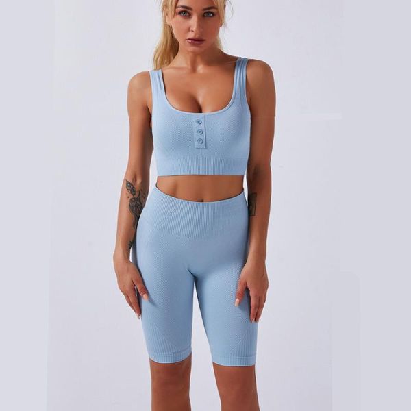 yoga outfits button set 2 piece workout women seamless sportswear fitness clothes for gym clothing sts sports, White;red
yoga outfits button set 2 piece workout women seamless sportswear fitness clothes for gym clothing sts sports, White;red