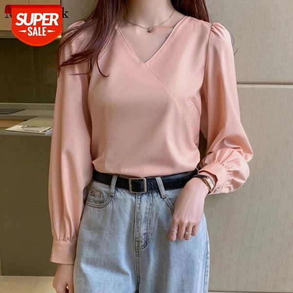 autumn long sleeve shirt women 2021 vintage elegant blouse v-neck pullover loose office women shirts blouses blusas 11374 #od15, White
autumn long sleeve shirt women 2021 vintage elegant blouse v-neck pullover loose office women shirts blouses blusas 11374 #od15, White