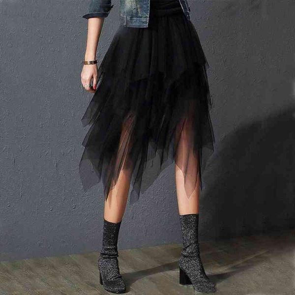 irregular tulle skirt women summer high waist skirt up party petticoat fashion casual style goth dark, Black
irregular tulle skirt women summer high waist skirt up party petticoat fashion casual style goth dark, Black