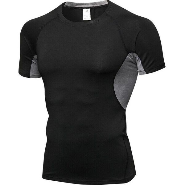 running jerseys quality quick dry man's t-shirt crossfit gym male rashguard sportswear compression fitness jersey sport shirt men, Black;blue
running jerseys quality quick dry man's t-shirt crossfit gym male rashguard sportswear compression fitness jersey sport shirt men, Black;blue