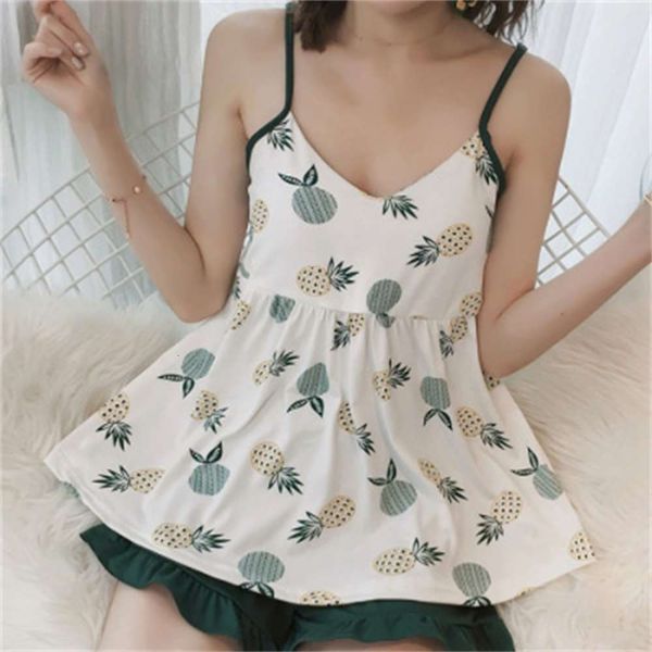 lingerie pajamas with chest pad female summer sling sweet and lovely korean home suit, Black;red
lingerie pajamas with chest pad female summer sling sweet and lovely korean home suit, Black;red