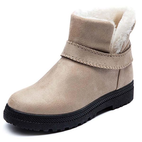 women snow boots platform winter boots female non-slip fashion women winter shoes warm fur botas mujer, Black
women snow boots platform winter boots female non-slip fashion women winter shoes warm fur botas mujer, Black