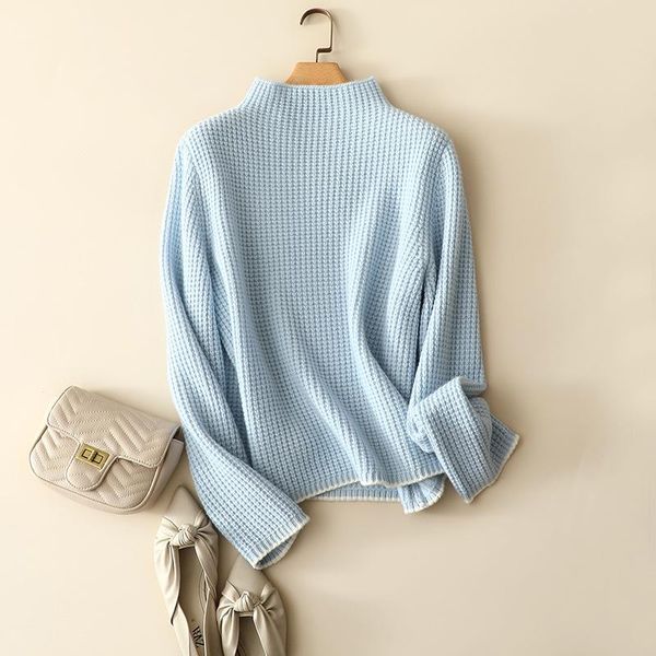 women's sweaters arrival france cashmere wool turtleneck sweater contrast ribbed knitted winter fashion pullovers stylish ladies thick, White;black
women's sweaters arrival france cashmere wool turtleneck sweater contrast ribbed knitted winter fashion pullovers stylish ladies thick, White;black
