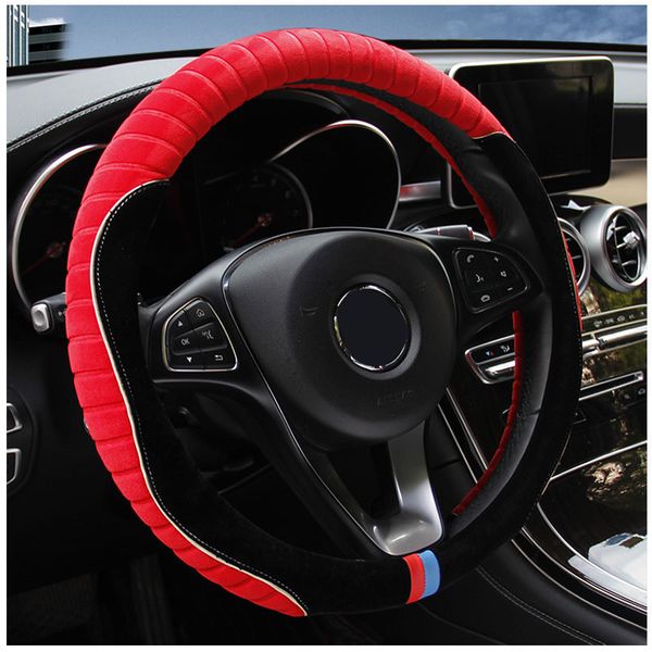winter super soft plush car steering wheel cover universal warm faux fur auto handlebar on the steering-wheel 37/38cm
winter super soft plush car steering wheel cover universal warm faux fur auto handlebar on the steering-wheel 37/38cm