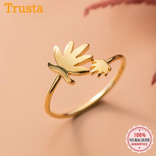 trustdavis authentic 925 sterling silver fashion gold sweet leaves opening rings for women wedding party fine jewelry da1702, Golden;silver
trustdavis authentic 925 sterling silver fashion gold sweet leaves opening rings for women wedding party fine jewelry da1702, Golden;silver