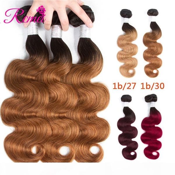 rcmei twon tone body wave hair bundles human hair extensions 3 bundles 1b 27 30 99j burgundy mongolian hair weave bundles 3pcs package, Black
rcmei twon tone body wave hair bundles human hair extensions 3 bundles 1b 27 30 99j burgundy mongolian hair weave bundles 3pcs package, Black
