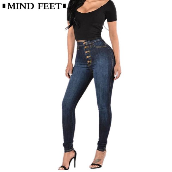 high waist plus size jeans woman vintage high elastic trousers denim button slim female jeans lady pencil autumn thick concise, Blue
high waist plus size jeans woman vintage high elastic trousers denim button slim female jeans lady pencil autumn thick concise, Blue
