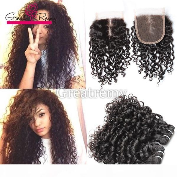 water wave 2pcs brazilian virgin hair bundles with lace closure human hair wefts + 1pc lace closure 4x4 full head greatremy, Black
water wave 2pcs brazilian virgin hair bundles with lace closure human hair wefts + 1pc lace closure 4x4 full head greatremy, Black