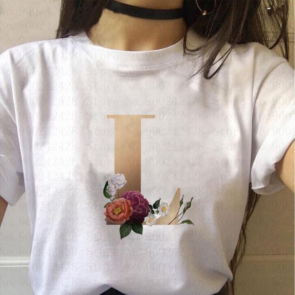 customized golden initial letter a b c d women's t-shirt harajuku flowers short sleeve casual fashion korean style female, White
customized golden initial letter a b c d women's t-shirt harajuku flowers short sleeve casual fashion korean style female, White