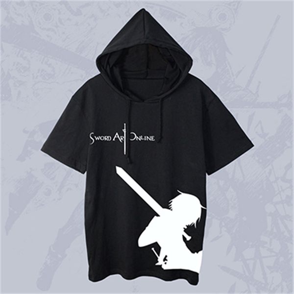 2021 new casual t shirt men for anime sword art online sao asuna kazuto cosplay women mens hooded t-shirts short sleeve tee eugn, White
2021 new casual t shirt men for anime sword art online sao asuna kazuto cosplay women mens hooded t-shirts short sleeve tee eugn, White