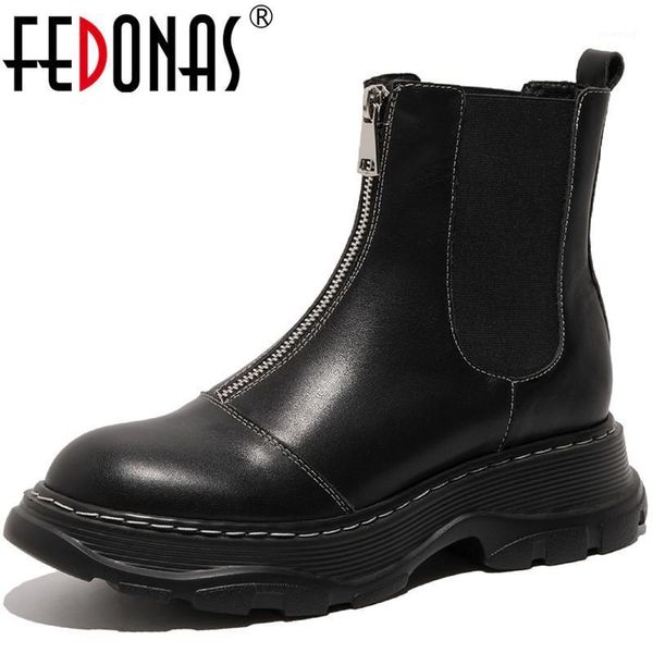 boots fedonas fashion women's leather winter for girls genuine platform 2021 est working office lady ankle boots1, Black
boots fedonas fashion women's leather winter for girls genuine platform 2021 est working office lady ankle boots1, Black