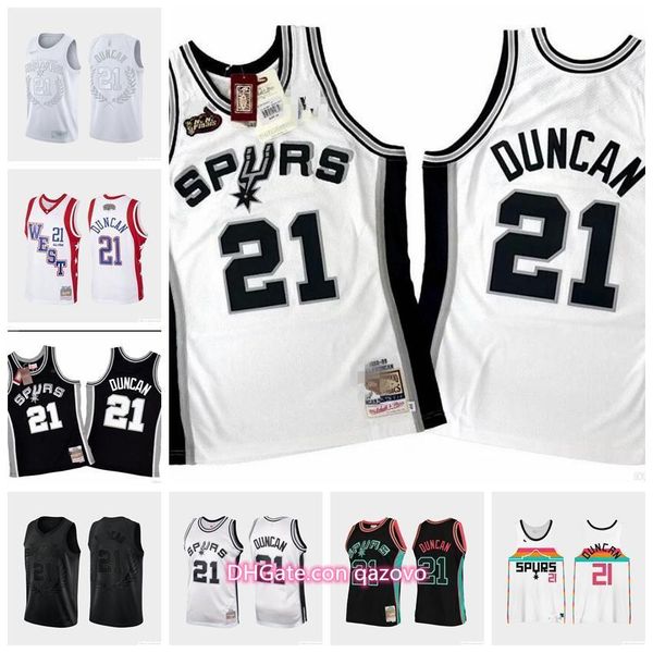 men san antonio spurs tim duncan 21 mitchell & ness 1998-1999 authentic jersey, Black;red
men san antonio spurs tim duncan 21 mitchell & ness 1998-1999 authentic jersey, Black;red