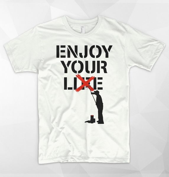 enjoy your lie life banksy painter london street art wall mural gift hoodie designers t shirts sweatshirt
enjoy your lie life banksy painter london street art wall mural gift hoodie designers t shirts sweatshirt