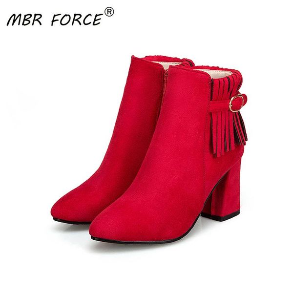 mbr force 2020 suede mid-heeled shoes with unique tassel design european and american style rubber non-slip sole ankle boots, Black
mbr force 2020 suede mid-heeled shoes with unique tassel design european and american style rubber non-slip sole ankle boots, Black