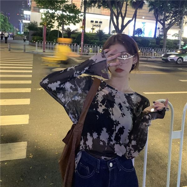0ykwr early style 2020 korean ghost sleeve t-shirt autumn coat t-shirt individual tie dye round neck casual perspective girl long horse t, White
0ykwr early style 2020 korean ghost sleeve t-shirt autumn coat t-shirt individual tie dye round neck casual perspective girl long horse t, White