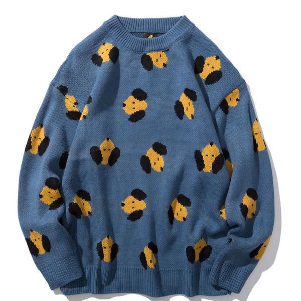 dogs embroidery o-neck men sweaters 2020 autumn cartoon knitted pullovers new men's man streetwear casual knitwear, White;black
dogs embroidery o-neck men sweaters 2020 autumn cartoon knitted pullovers new men's man streetwear casual knitwear, White;black