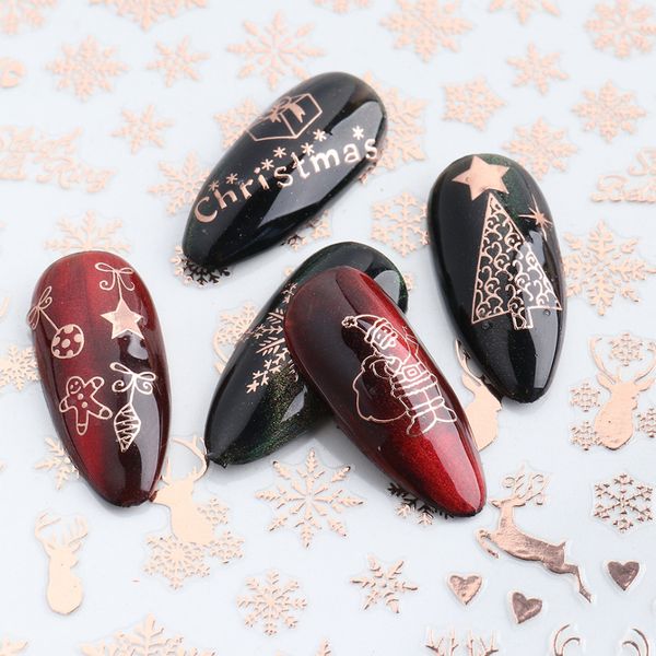 gold shiny rose 5d christmas design stickers polish sliders holographics snowflake nail art decor decals lastzg050-058
gold shiny rose 5d christmas design stickers polish sliders holographics snowflake nail art decor decals lastzg050-058