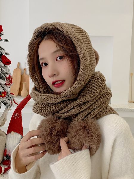 wool children autumn korean version of versatile scarf one-piece lovely winter ear protection thickened warm knitted hat, Blue;gray
wool children autumn korean version of versatile scarf one-piece lovely winter ear protection thickened warm knitted hat, Blue;gray