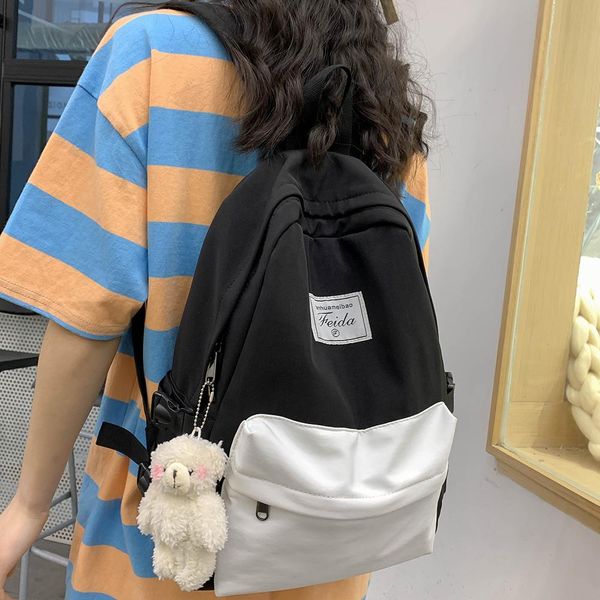 female college student backpack cute women harajuku school bag kawaii book fashion ladies backpack waterproof nylon girl bag new bbyigl
female college student backpack cute women harajuku school bag kawaii book fashion ladies backpack waterproof nylon girl bag new bbyigl