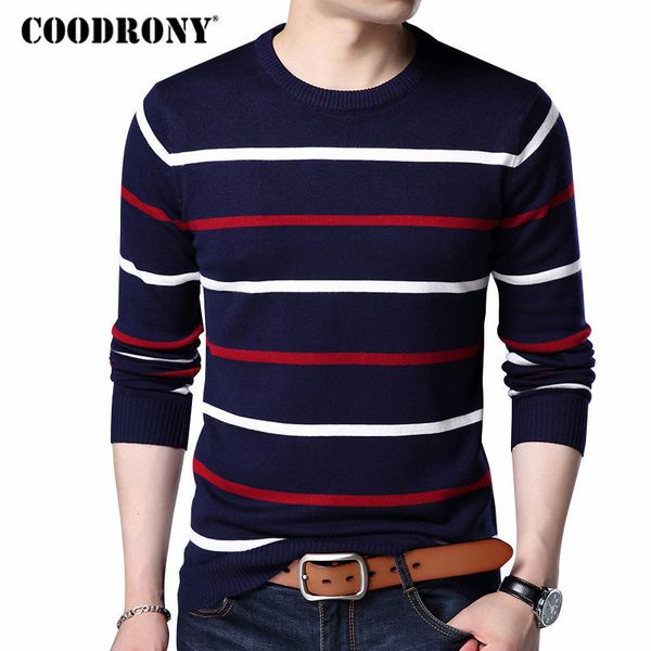 coodrony o-neck pullover men brand clothing autumn winter new arrival cashmere wool sweater men casual striped pull men 152 200929, White;black
coodrony o-neck pullover men brand clothing autumn winter new arrival cashmere wool sweater men casual striped pull men 152 200929, White;black