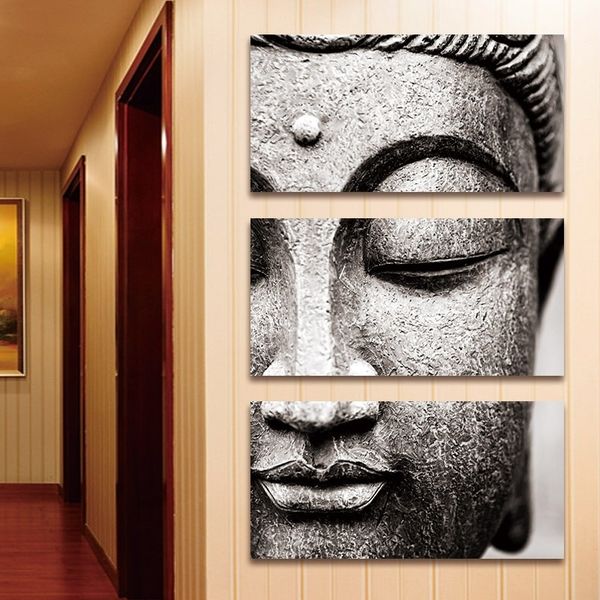 3 panels large canvas oil painting oriental style gray buddha poster wall art pictures wall decoration living room modern home decor
3 panels large canvas oil painting oriental style gray buddha poster wall art pictures wall decoration living room modern home decor