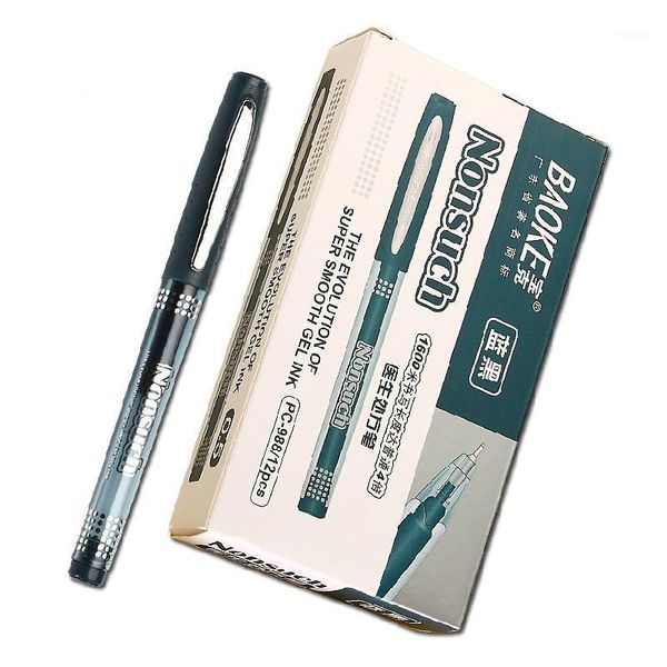 12pcs baoke 0.5mm gel prescription pen refill large capacity blue black ink pen writing stationery office school supplies1
12pcs baoke 0.5mm gel prescription pen refill large capacity blue black ink pen writing stationery office school supplies1