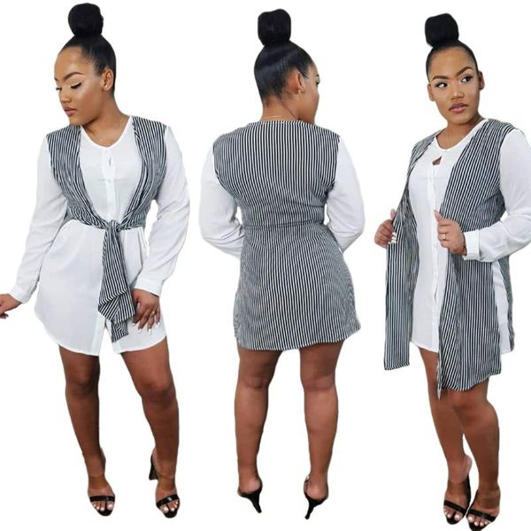 casual dresses 89w0019 autumn winter women fashion outdoor solid patchwork long sleeve fake two open lining dress vestidos plus size, Black;gray
casual dresses 89w0019 autumn winter women fashion outdoor solid patchwork long sleeve fake two open lining dress vestidos plus size, Black;gray