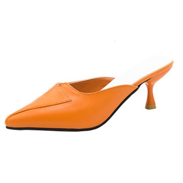 new female 2021 summer six inches in women's high heels pointed to shoes fashion out sliders size of 34-40 orange white bvdc, Black
new female 2021 summer six inches in women's high heels pointed to shoes fashion out sliders size of 34-40 orange white bvdc, Black