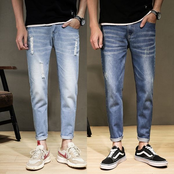 kj87e ripped men's men's summer thin slim fashion pants and jeans pants style jeans nine-point loose straight beggar br korean and, Blue
kj87e ripped men's men's summer thin slim fashion pants and jeans pants style jeans nine-point loose straight beggar br korean and, Blue