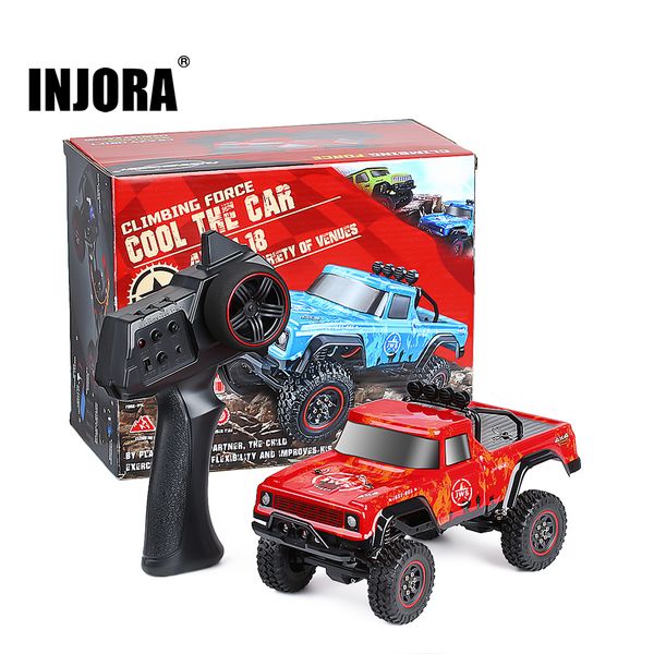 injora 2.4g 1:18 scale rtr rc rock crawler car off road climbing rc vehicle truck remote control pickup rc car toy
injora 2.4g 1:18 scale rtr rc rock crawler car off road climbing rc vehicle truck remote control pickup rc car toy