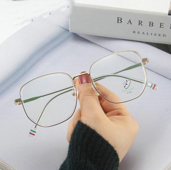 retro square metal glasses frame anti blue light women men clear lens eyeglasses plain mirror spectacles eyewear, White;black
retro square metal glasses frame anti blue light women men clear lens eyeglasses plain mirror spectacles eyewear, White;black