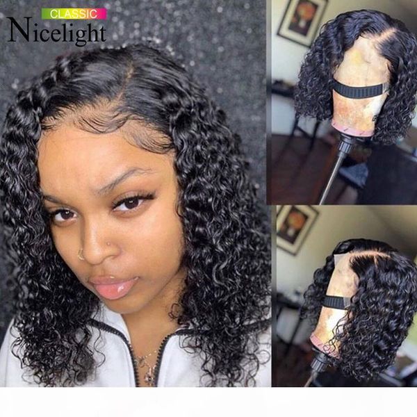water wave lace front human hair wigs short wavy bob lace front wigs nicelight peruvian wig remy natural color hair lace wig, Black
water wave lace front human hair wigs short wavy bob lace front wigs nicelight peruvian wig remy natural color hair lace wig, Black