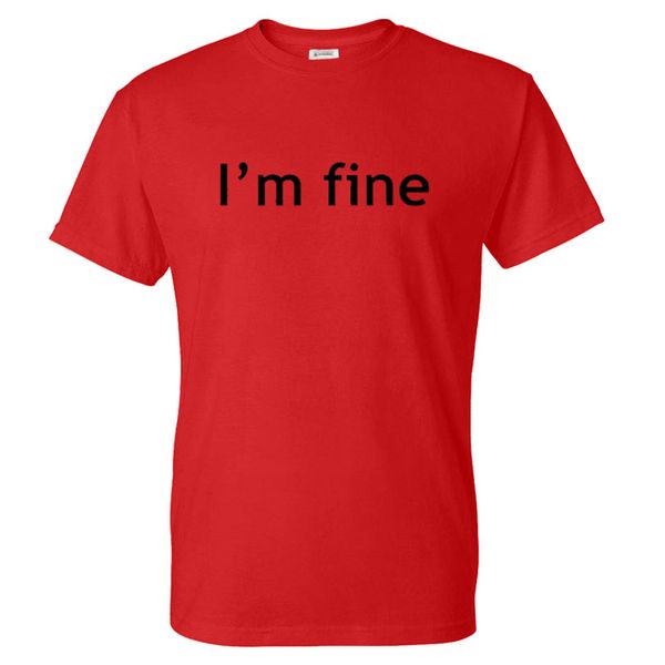 спорт 2019 мужская лето новый дизайн футболка casual male tops i am fine letter printed t-shirt популярные футболки мода тонкий повседневный
спорт 2019 мужская лето новый дизайн футболка casual male tops i am fine letter printed t-shirt популярные футболки мода тонкий повседневный