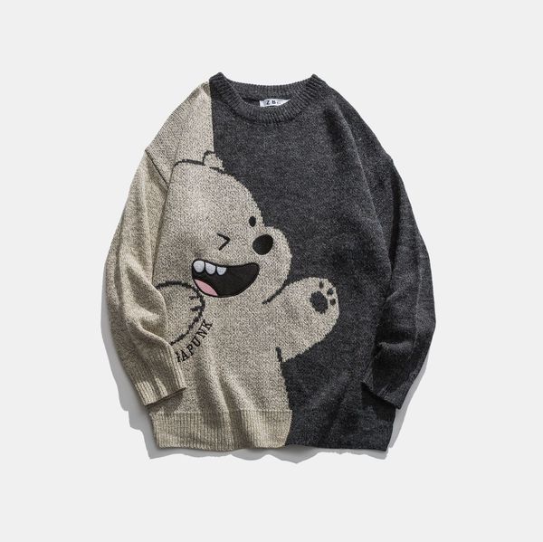 2021 autumn 20ss cartoon colour bear correspondent hip hop fashion fall winter new coat 1dso, White;black
2021 autumn 20ss cartoon colour bear correspondent hip hop fashion fall winter new coat 1dso, White;black