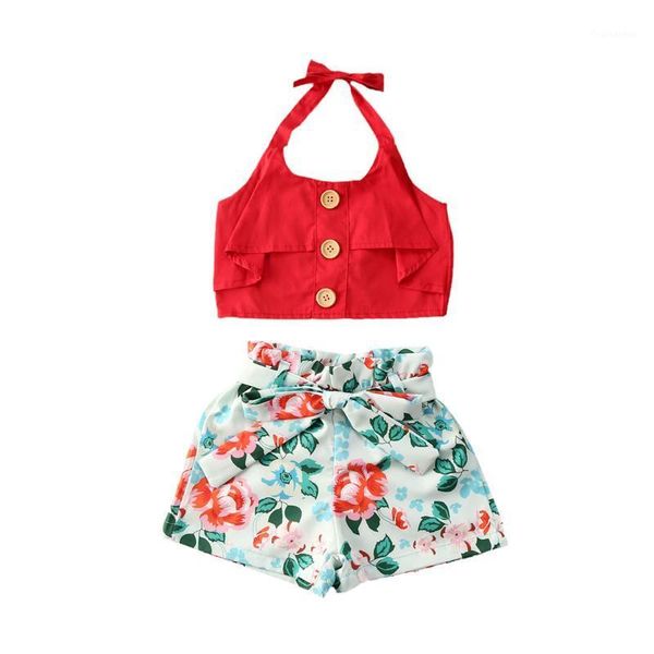 new summer toddler baby girls kids clothes ruffle vest crop + bowknot shorts set outfits1, White
new summer toddler baby girls kids clothes ruffle vest crop + bowknot shorts set outfits1, White